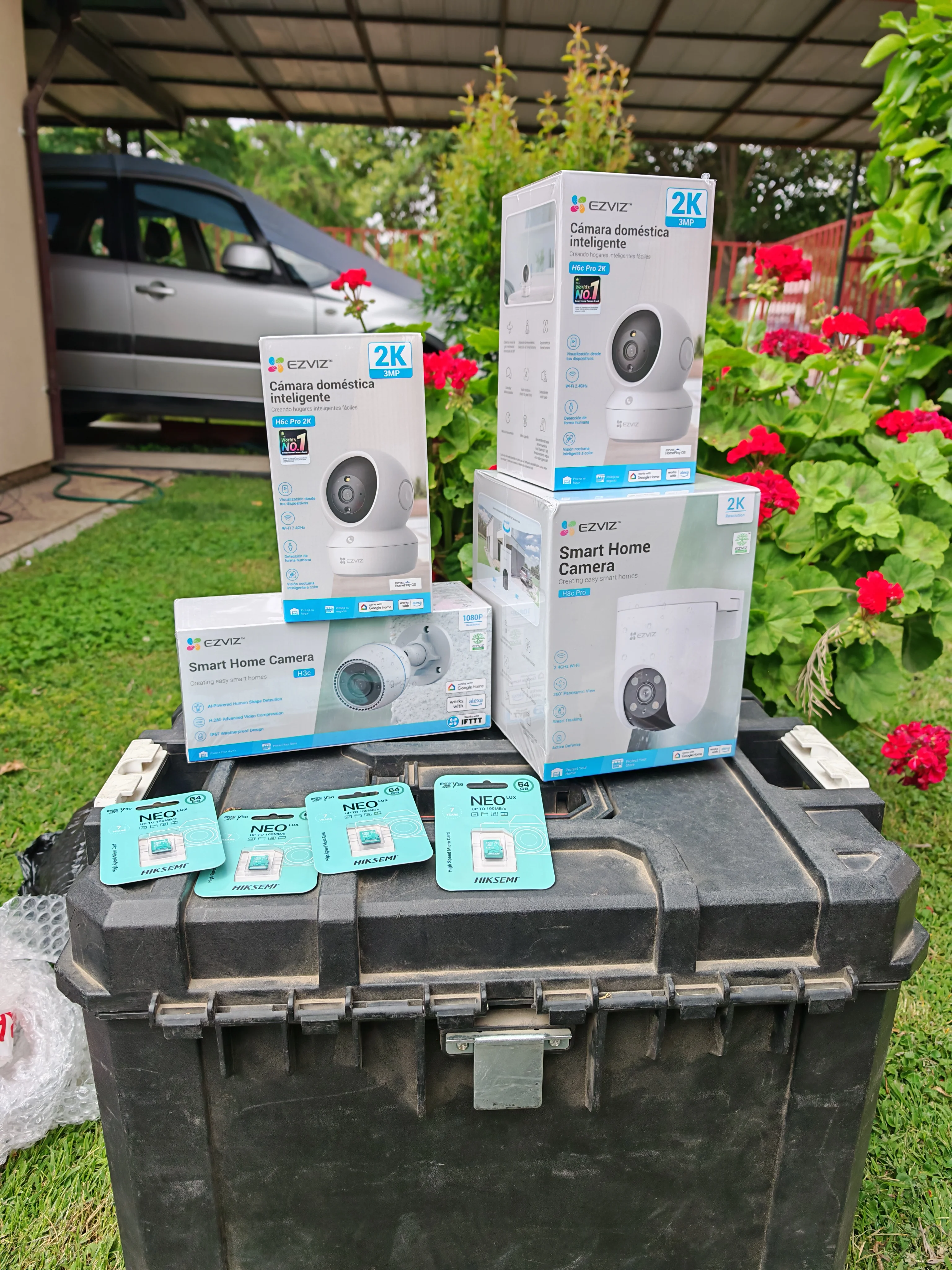 Solución de cámaras y Wifi